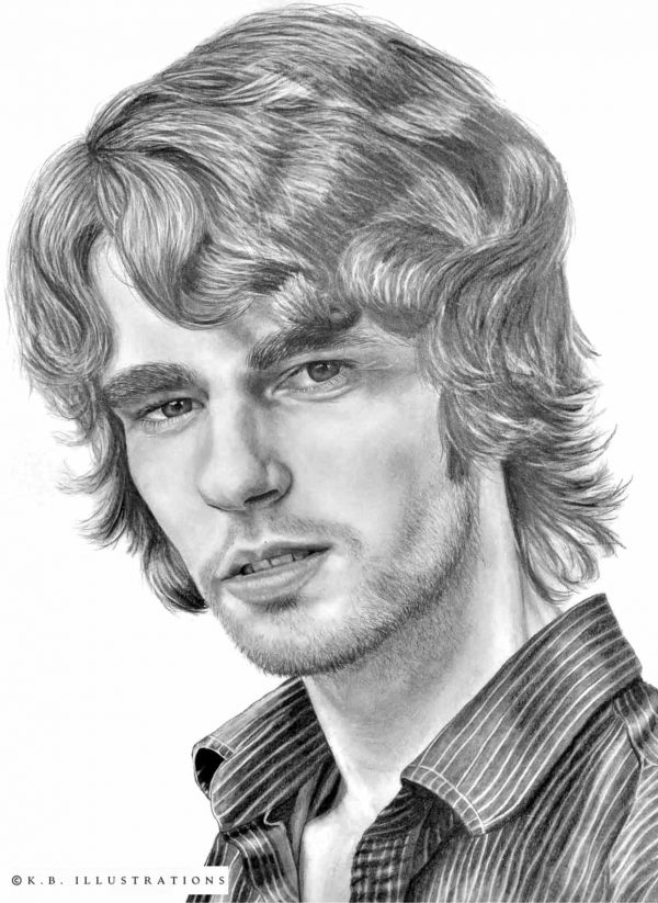 Portrait Graphite Drawing - Image 2
